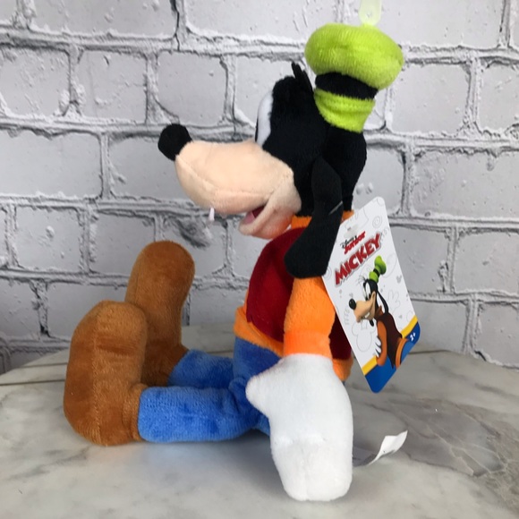 Disney Junior Goofy Plush Kids Mickey Mouse Fun House Stuffed Animal Just Play - Picture 5 of 8